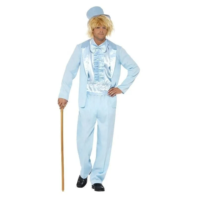 90s Stupid Tuxedo Harry Dumb and Dumber Costume Blue Suit