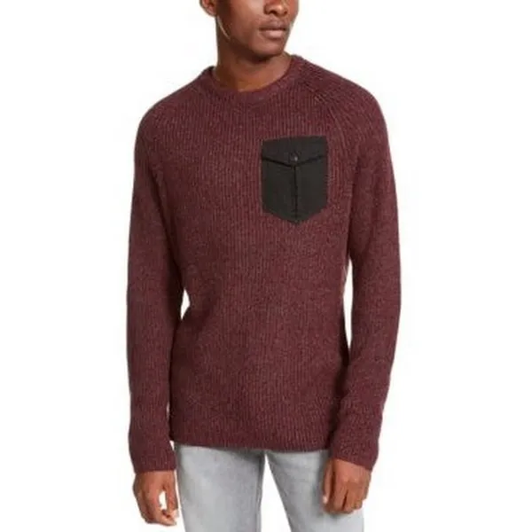 American Rag Mens Crewneck Pocket Sweater