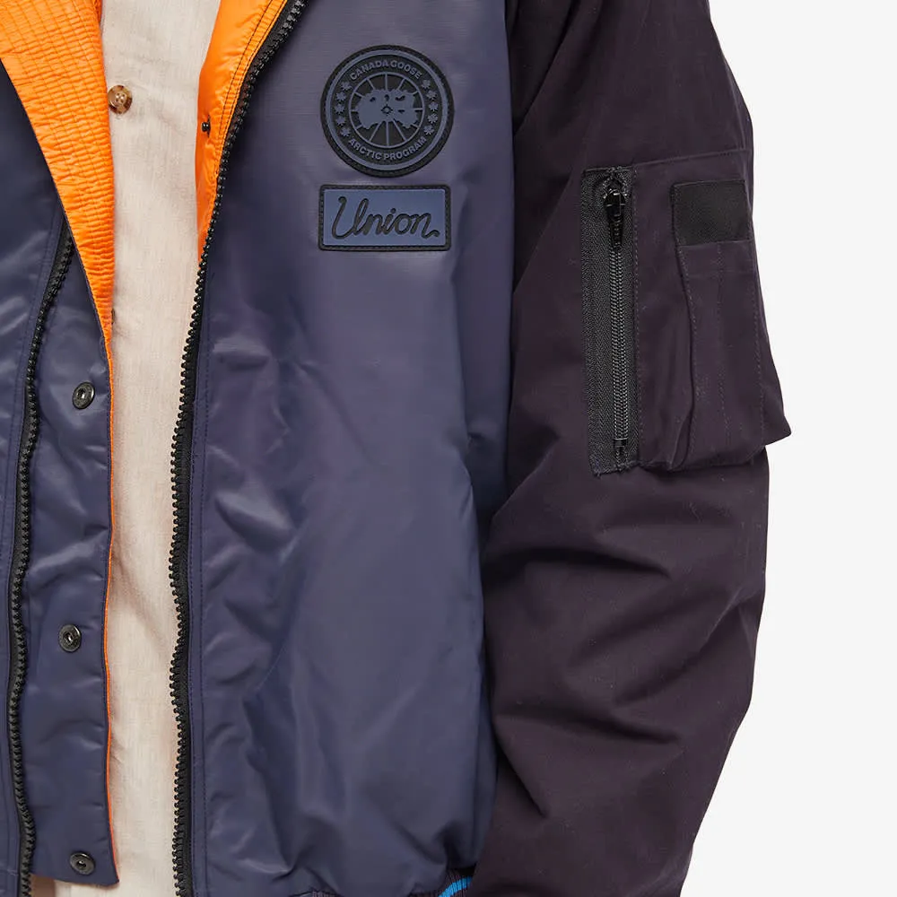 & NBA Collection with UNION Bullard Canada Goose Bomber Jacket