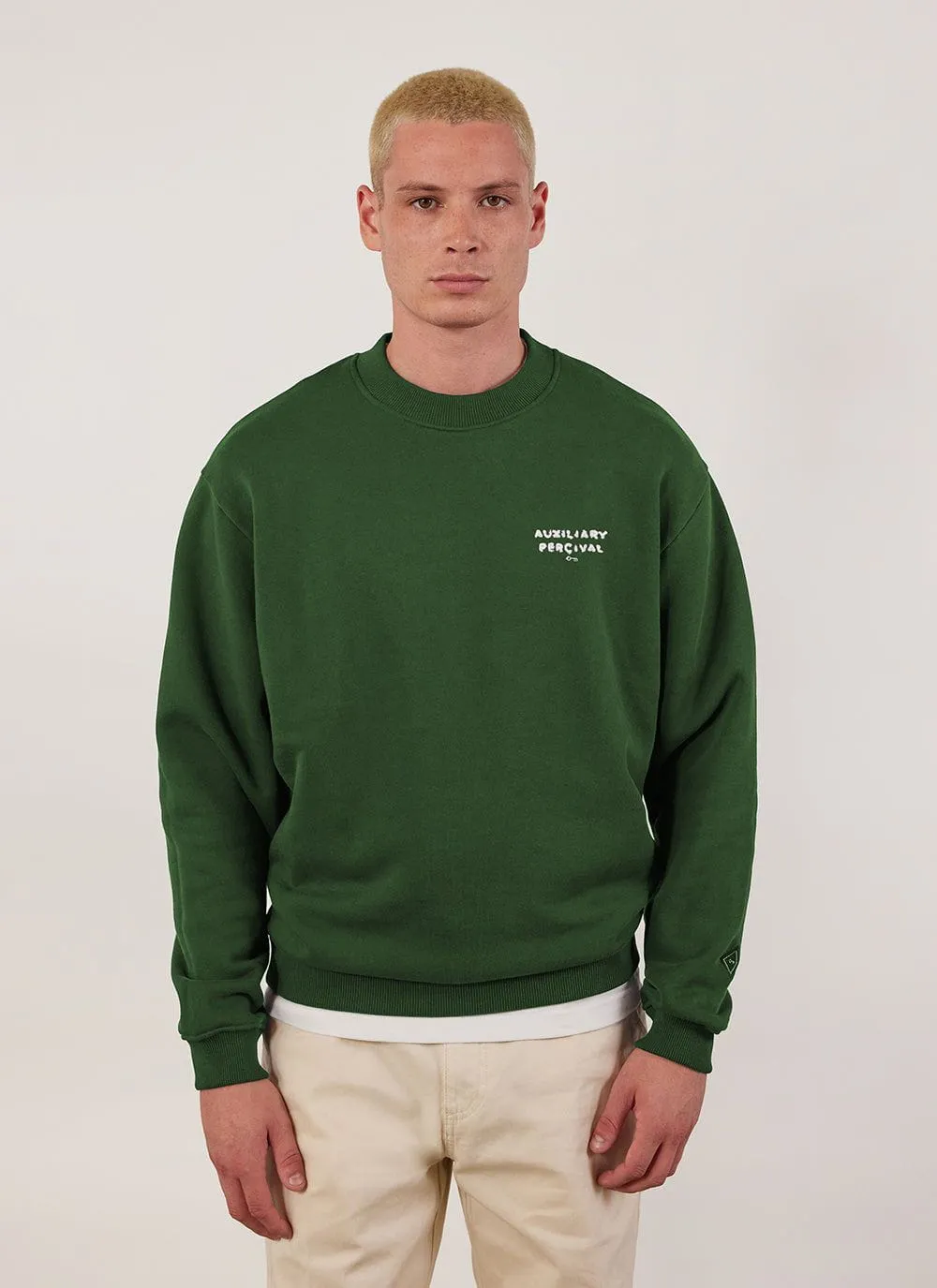 Auxiliary Sweatshirt 01 | Cotton | Forest