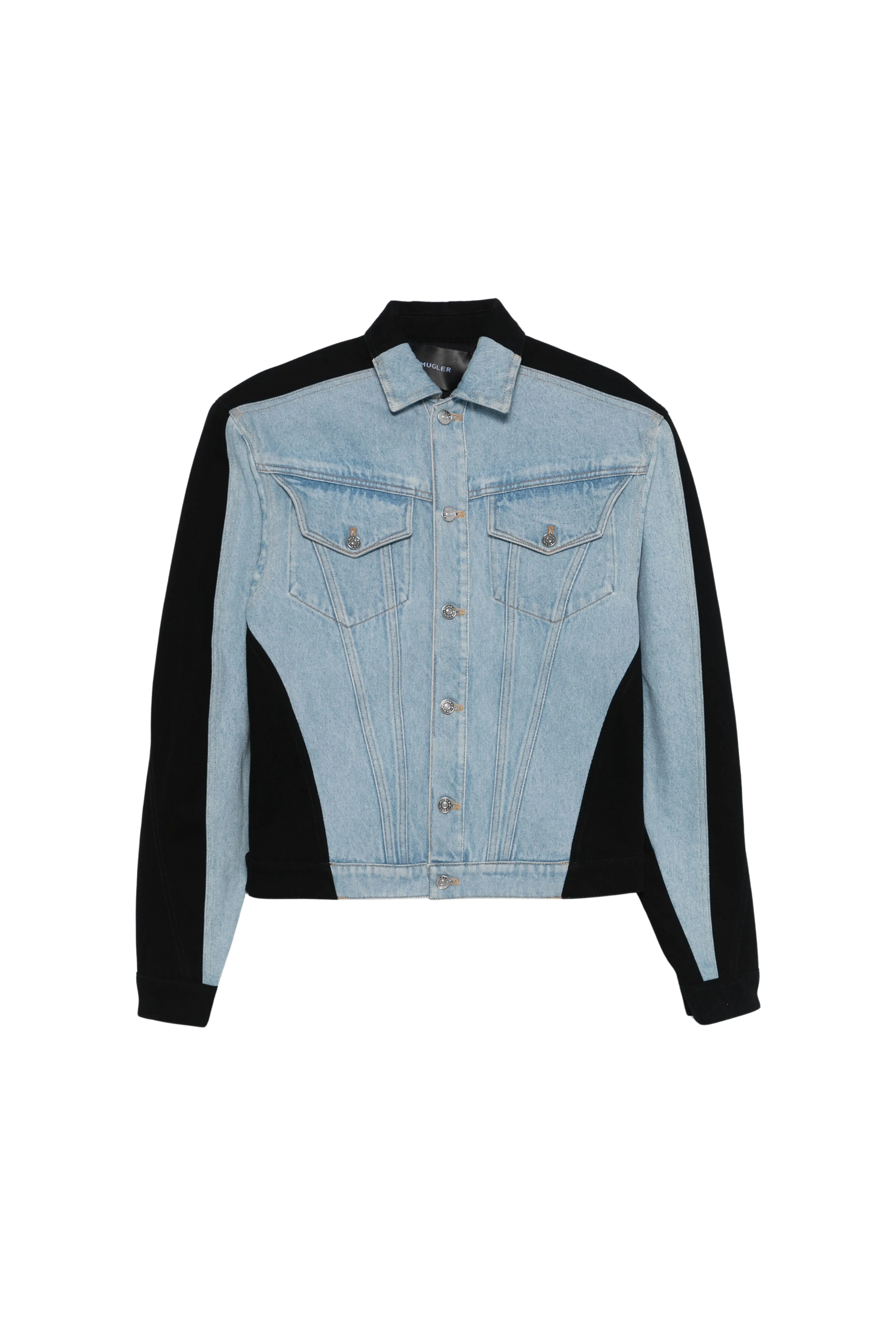 Bi-Color Denim Jacket