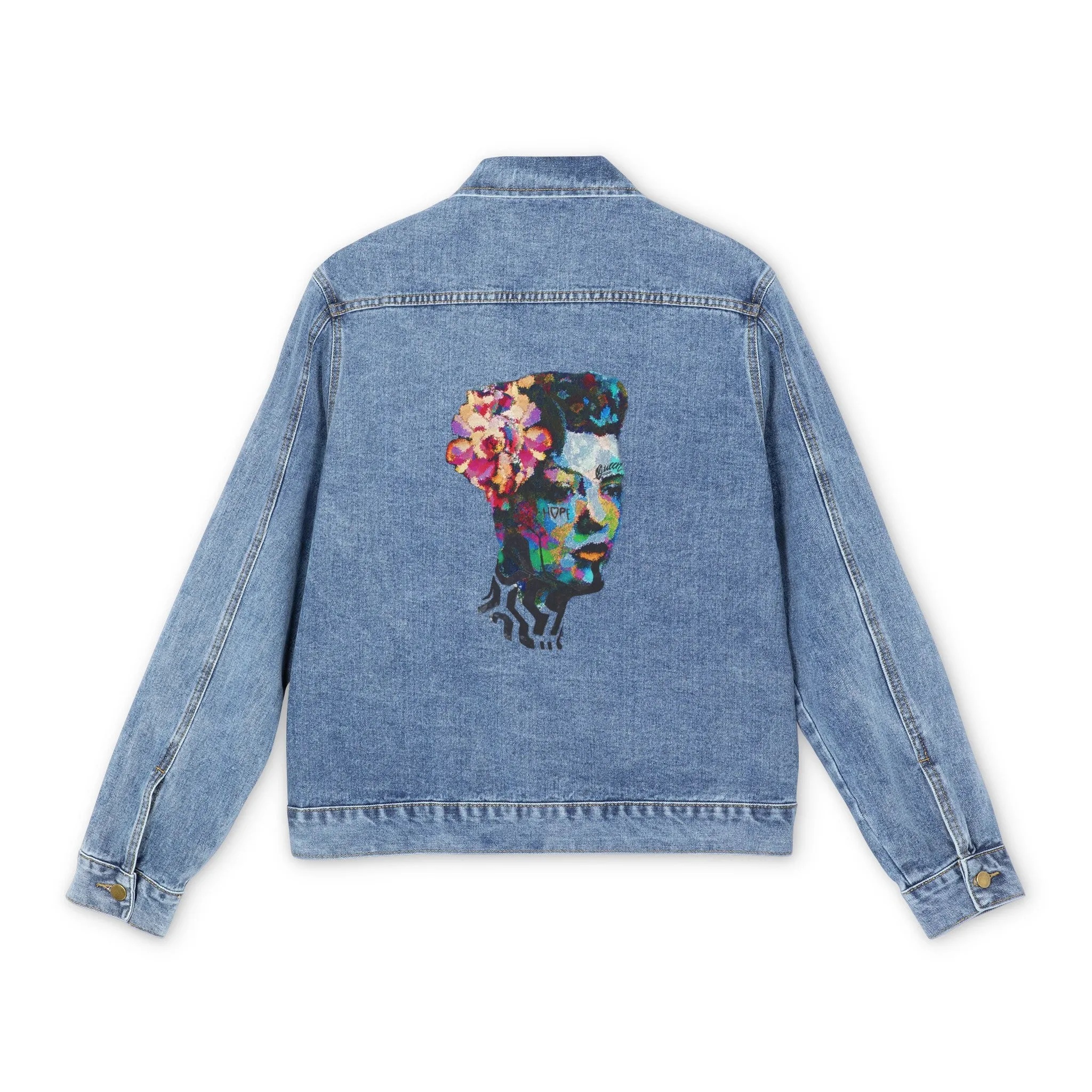 Billie Holiday Men's Denim Jacket HUE MAN Collective