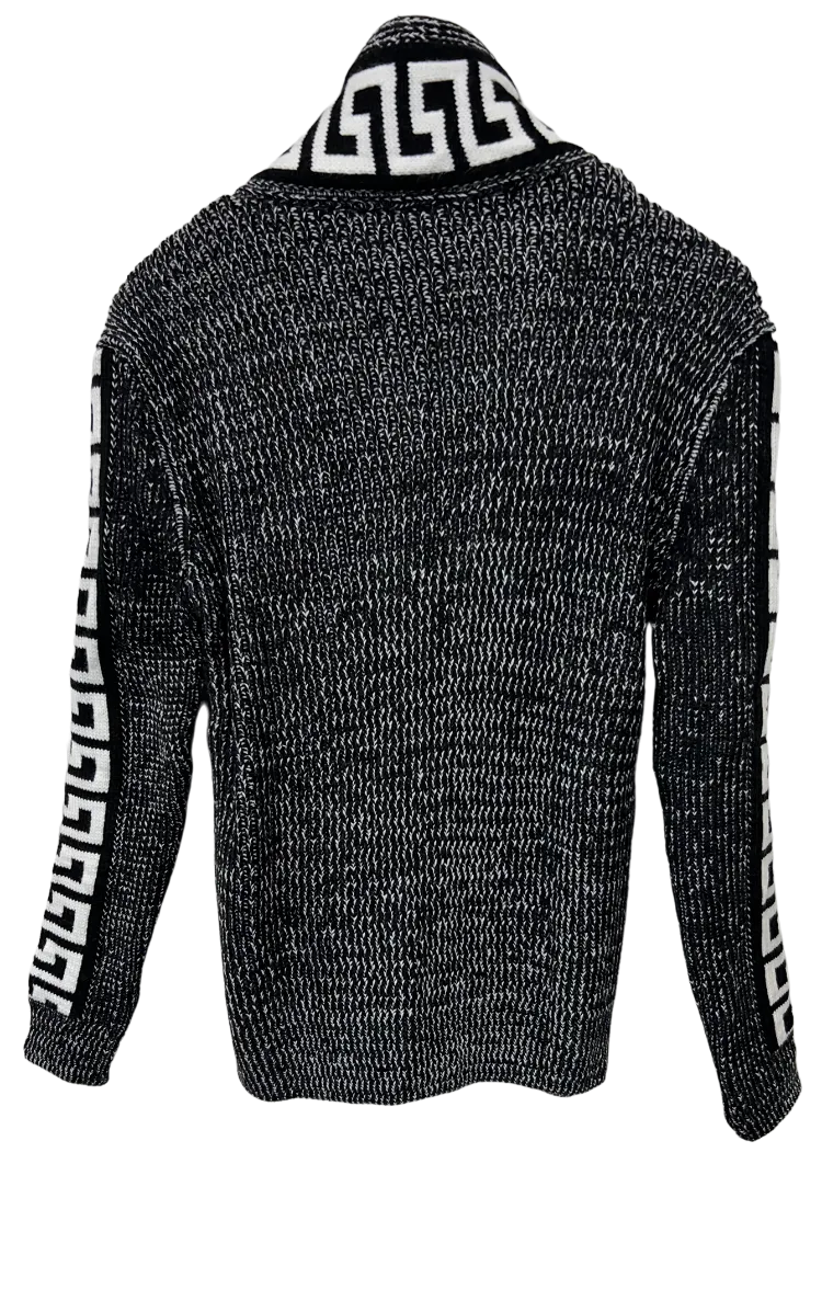 Black Young Republic Men's Sweaters Greek Key Heavy Blend