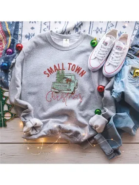 Blonde Ambition - Small Town Christmas Classic Crew Neck Sweatshirt 🇨🇦