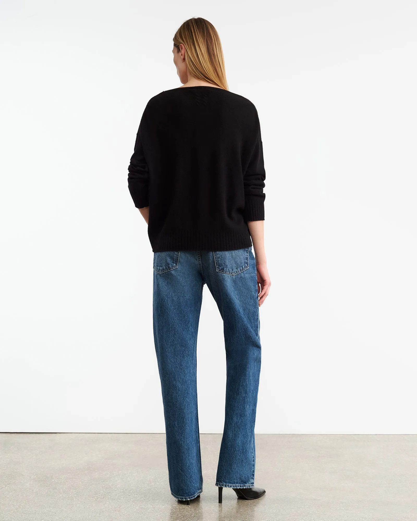 BOYFRIEND CASHMERE SWEATER