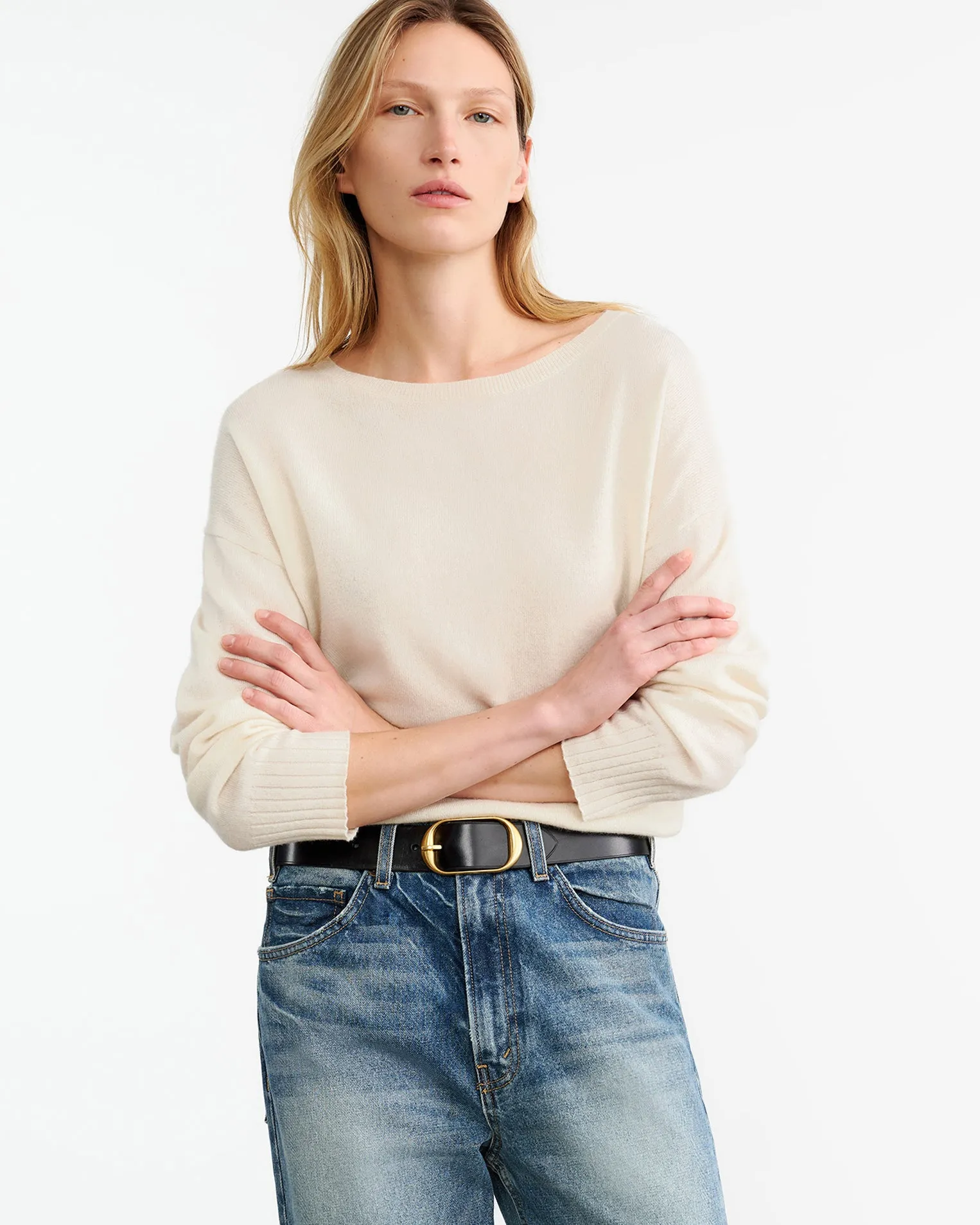 BOYFRIEND CASHMERE SWEATER