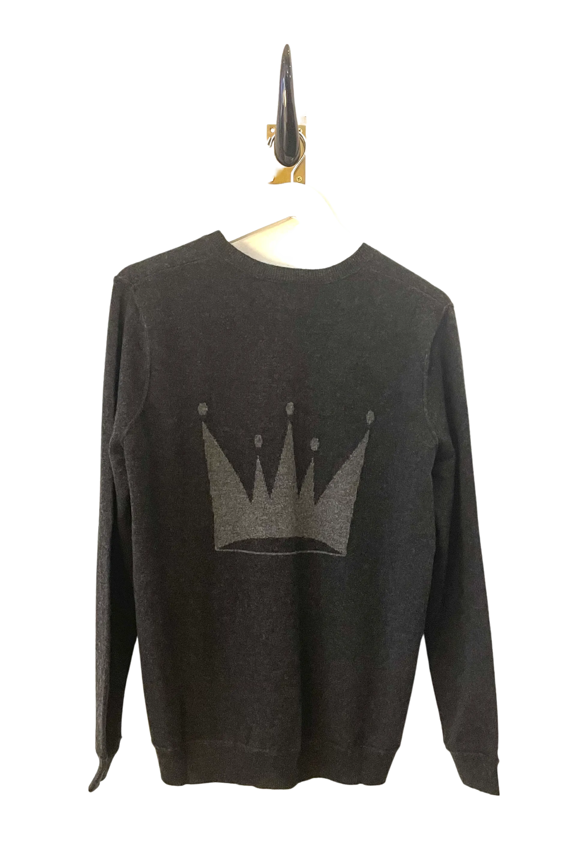 Cashmere Crown Sweater Coal