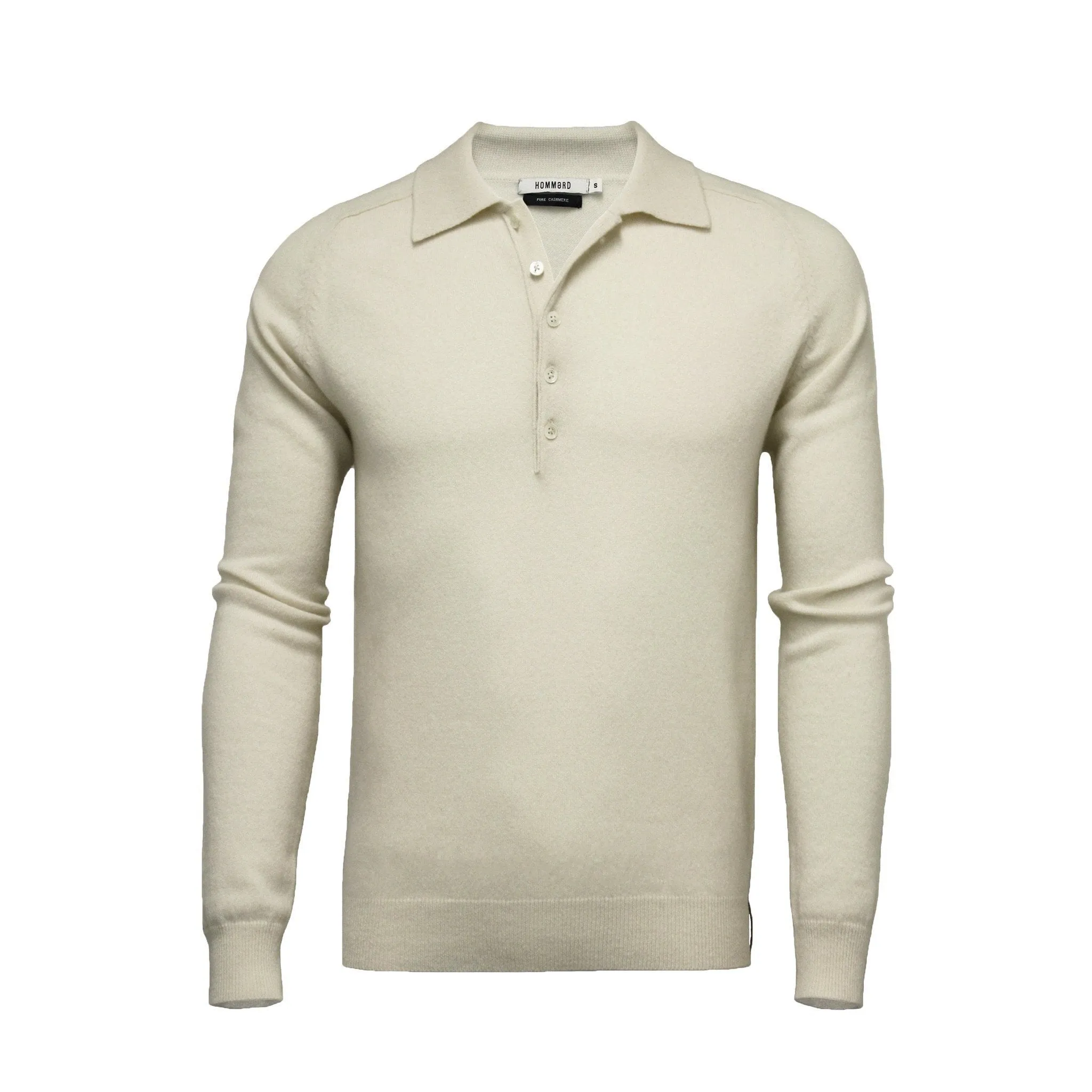 Cashmere Polo Neck Sweater Porter Camel