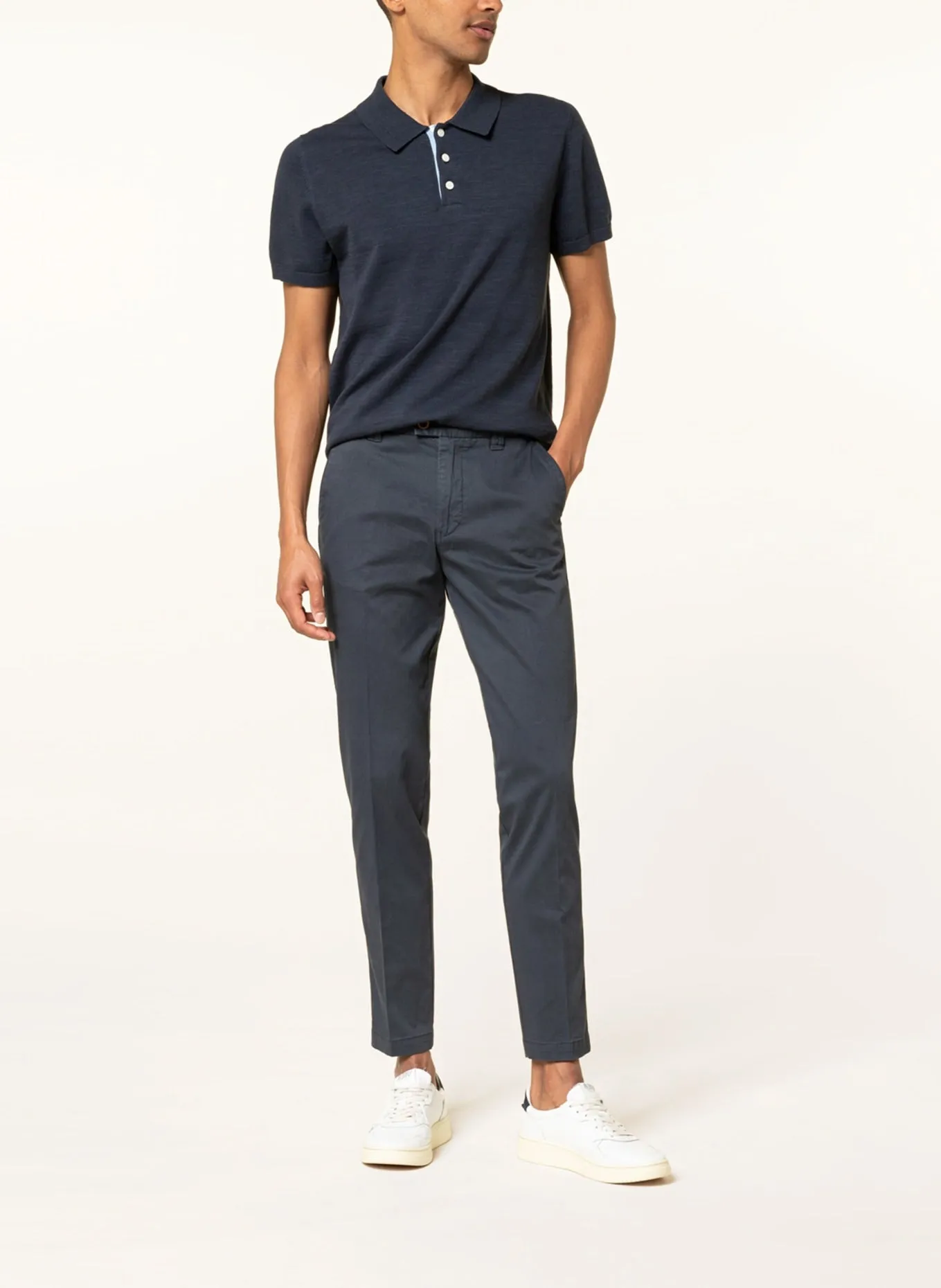 Chino trousers CINQUE CIWOOD Slim Fit, blue