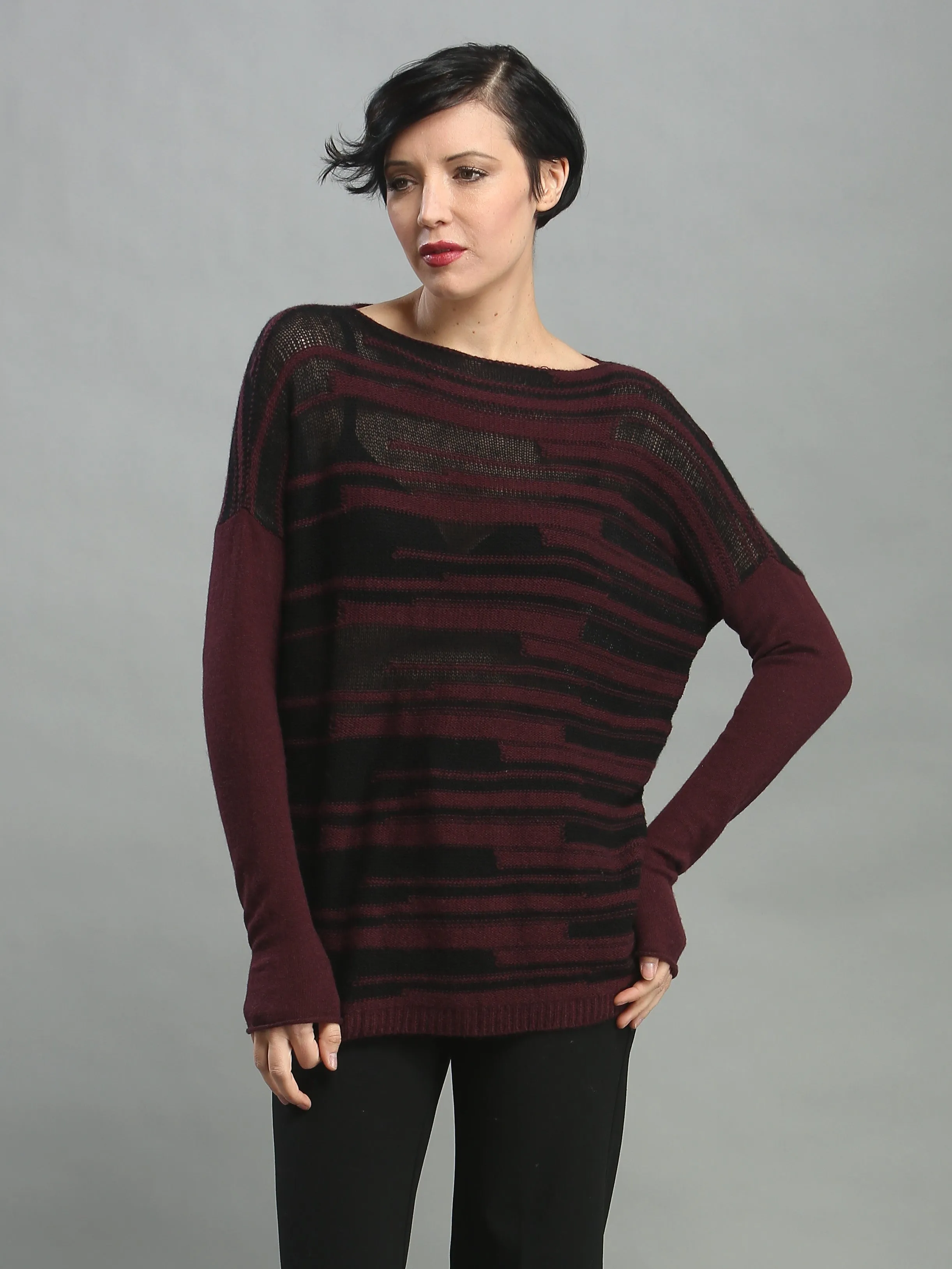 Color Interact Sweater