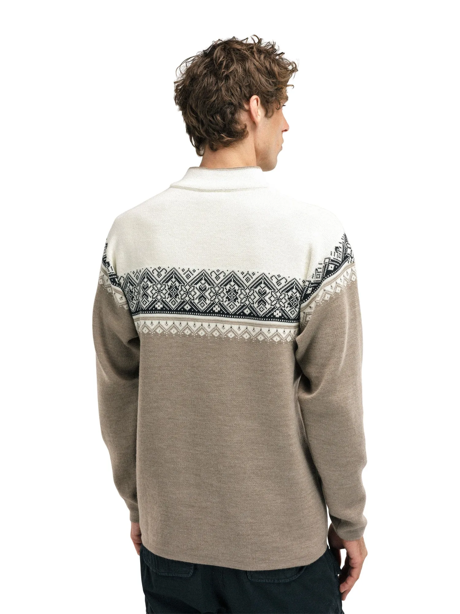 Dale of Norway | Moritz Sweater | Men's | Mountainstone/Off White/Black