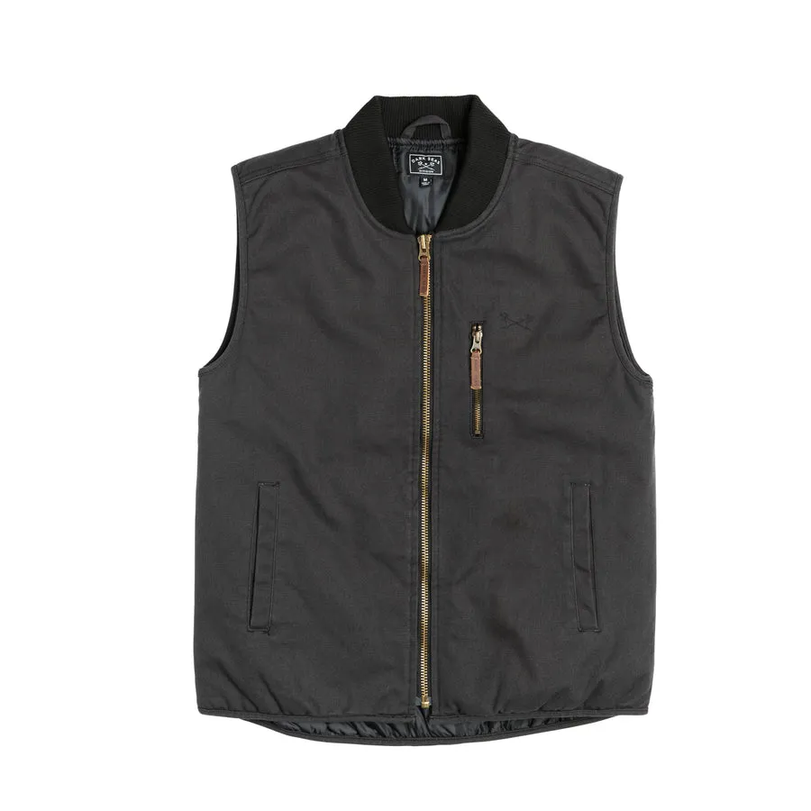 Dark Seas Seamus Vest - Black