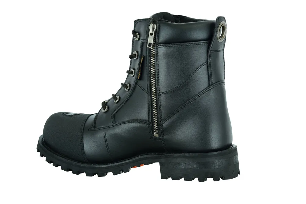 DS9741 Men's Side Zipper Waterproof Ankle Protection Boots