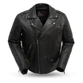 Enforcer - Men's Leather Motorcycle Jacket