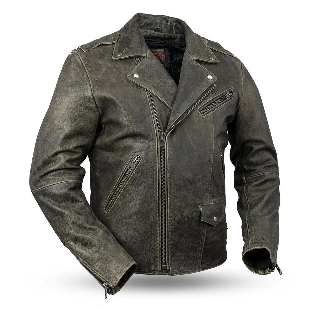 Enforcer - Men's Leather Motorcycle Jacket