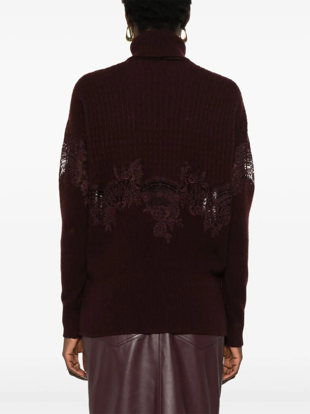 Ermanno Scervino Sweaters Bordeaux