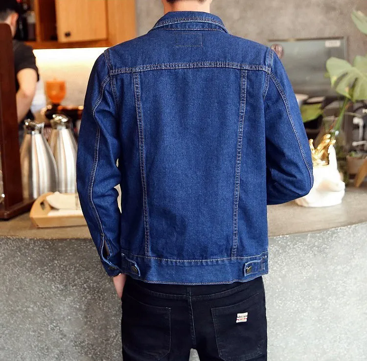 Funki Buys | Jackets | Men's Classic Denim Jacket | Slim Fit Jacket