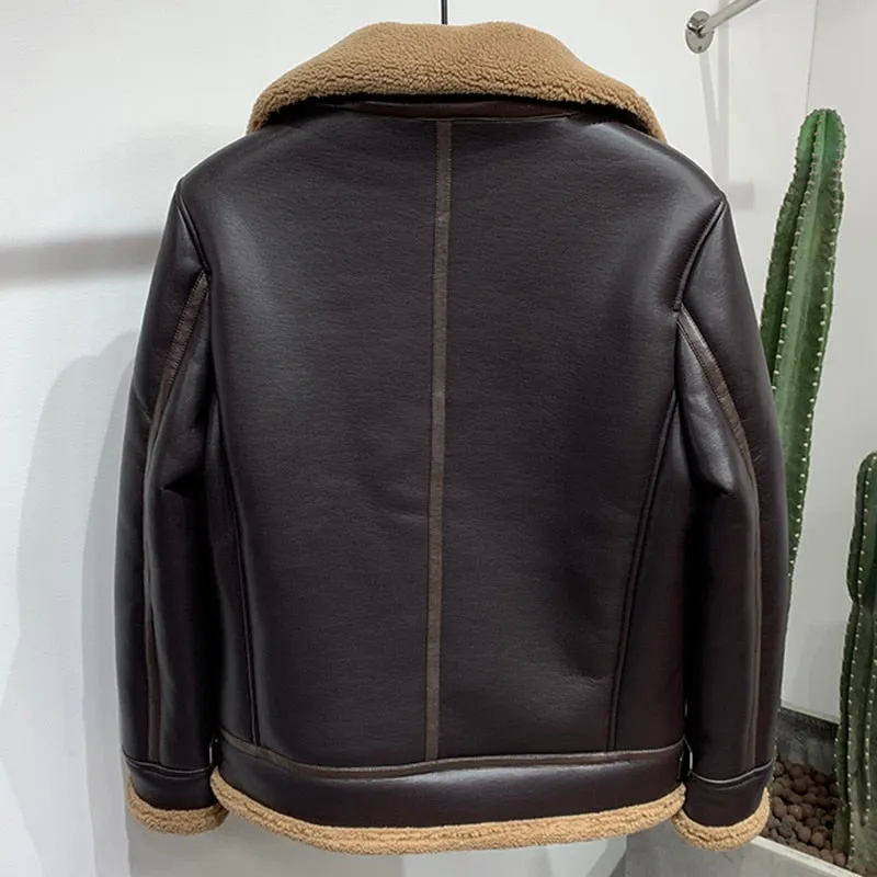 Funki Buys | Jackets | Men's Genuine Leather Bomber Jackets