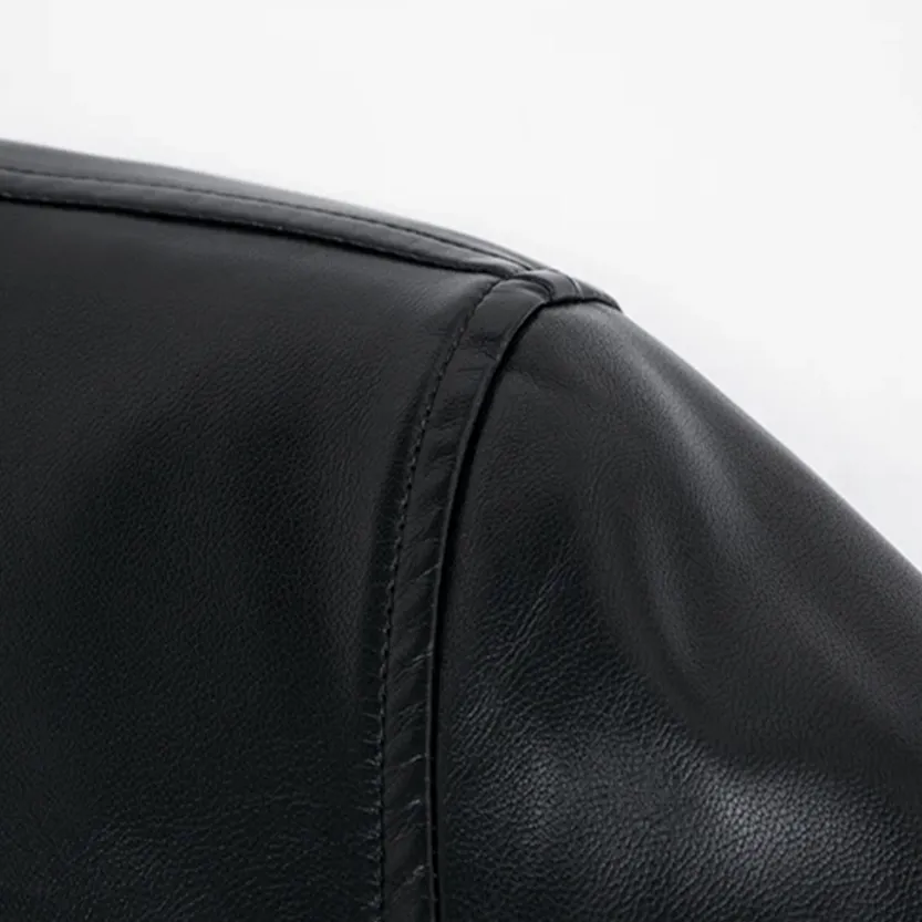 Funki Buys | Jackets | Men's Genuine Leather Long Down Jacket