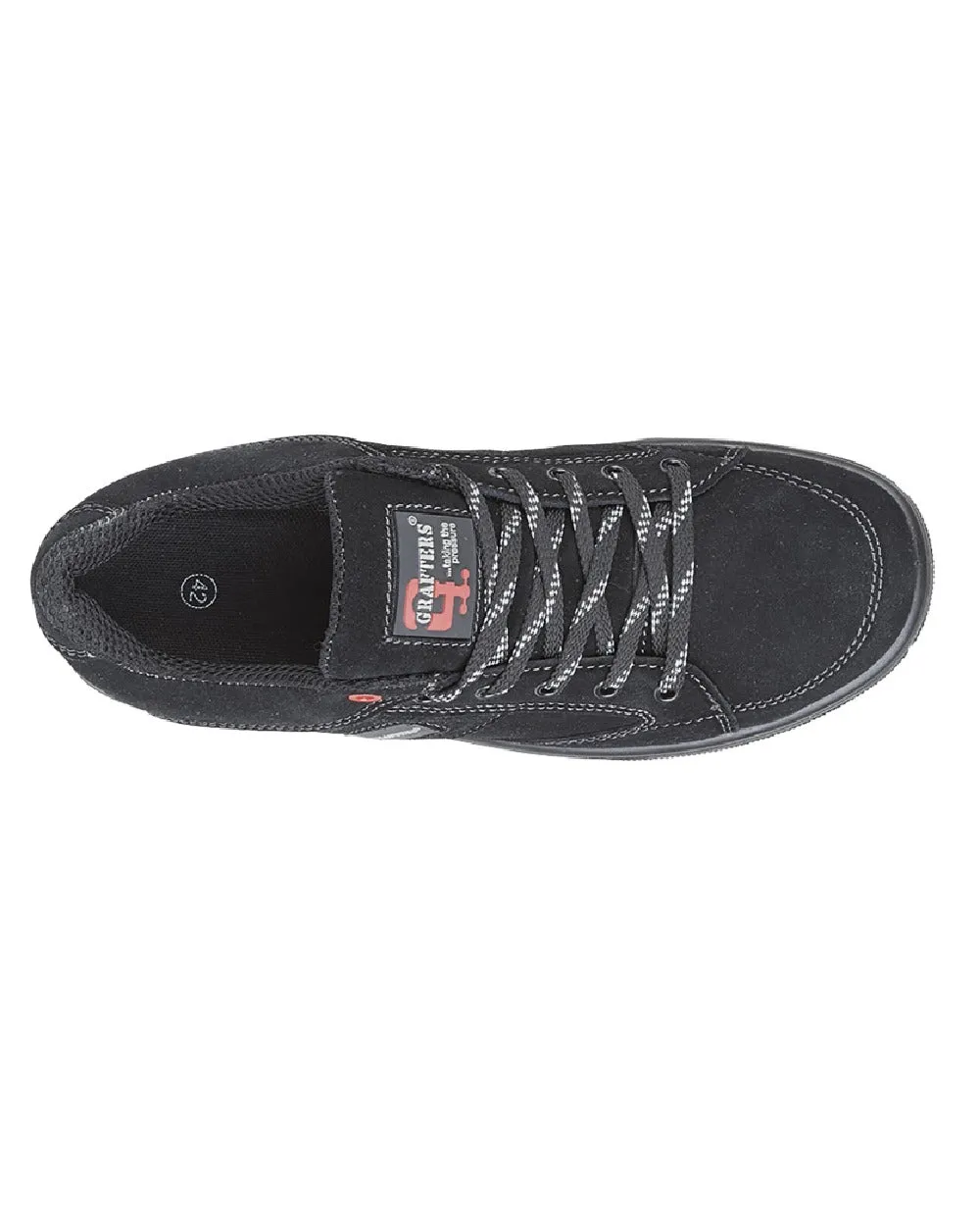 Grafters Skate Type Toe Cap Safety Trainers