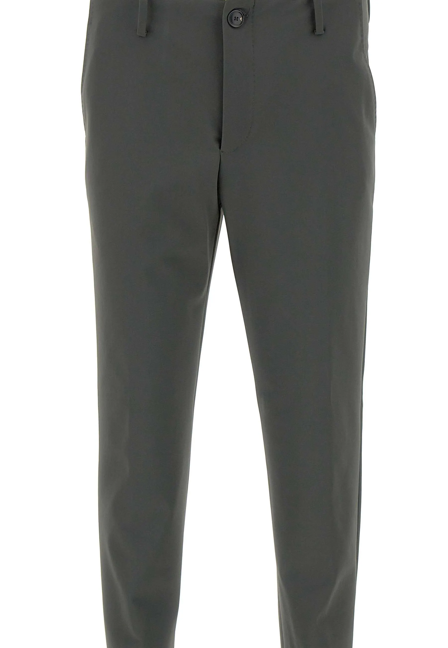 Grey Slim Fit Chino Trousers