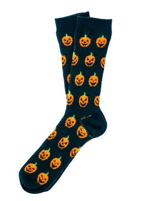 Jack-O-Lantern Socks