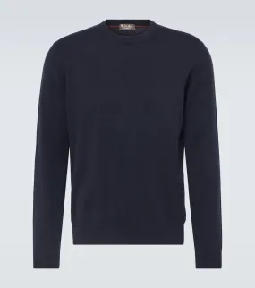 Loro Piana cashmere sweater, blue