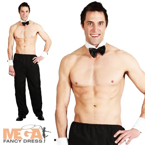 Mens Party Boy Stripper Fancy Dress Stag Hen Costume