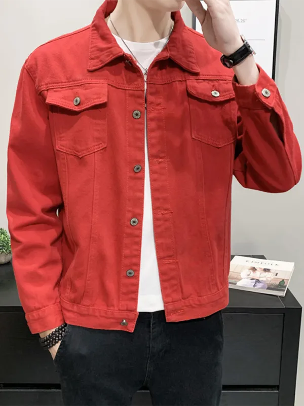 Men's stylish denim jackets