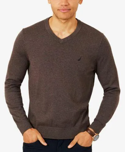 Nautica Mens Navtech V-Neck Classic Fit Sweater