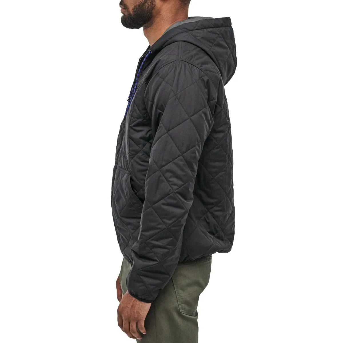 Patagonia Diamond Quilted Bomber Hooded Zip Jacket