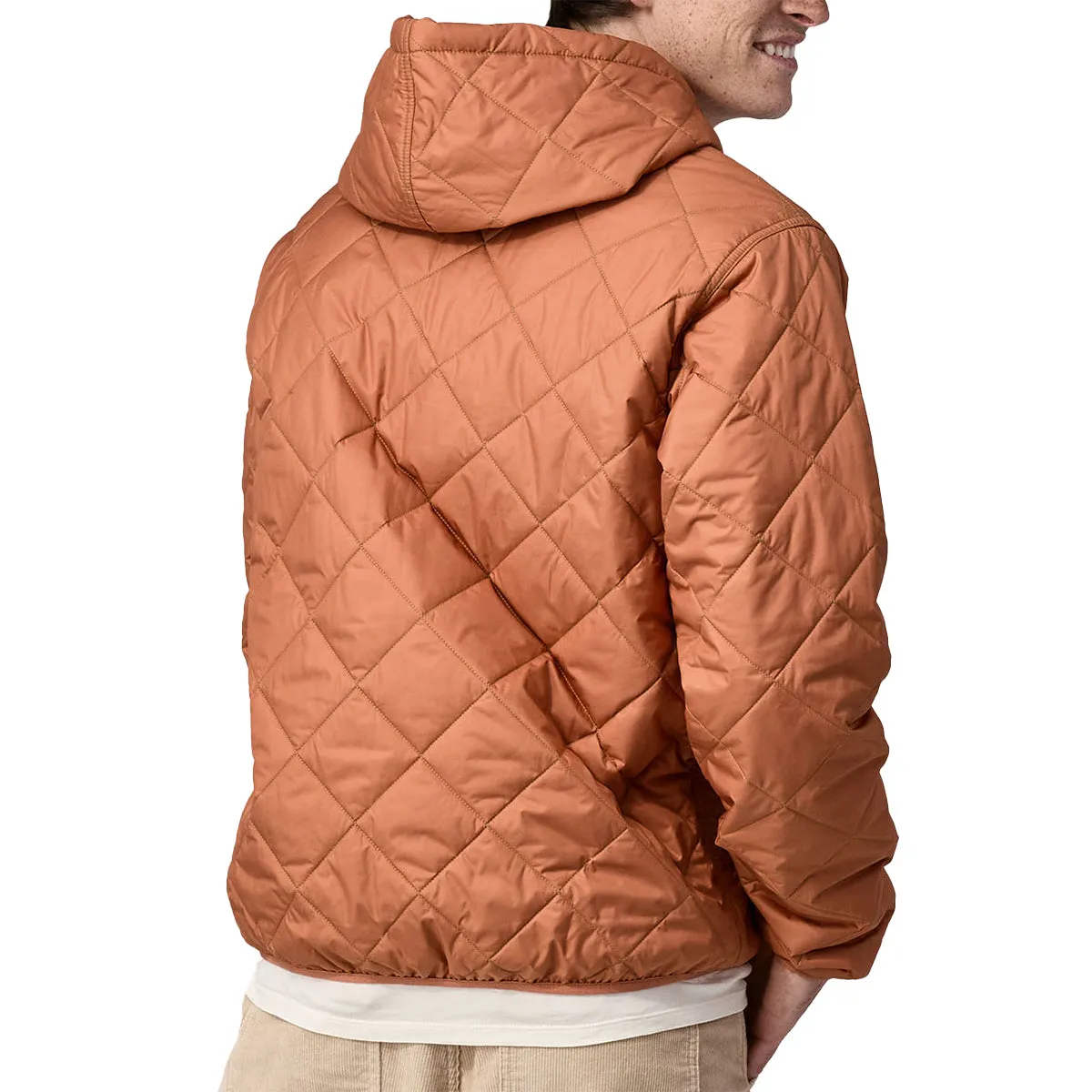 Patagonia Diamond Quilted Bomber Hooded Zip Jacket