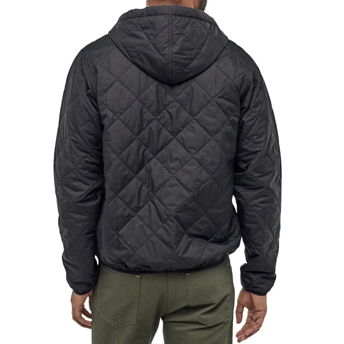 Patagonia Diamond Quilted Bomber Hooded Zip Jacket