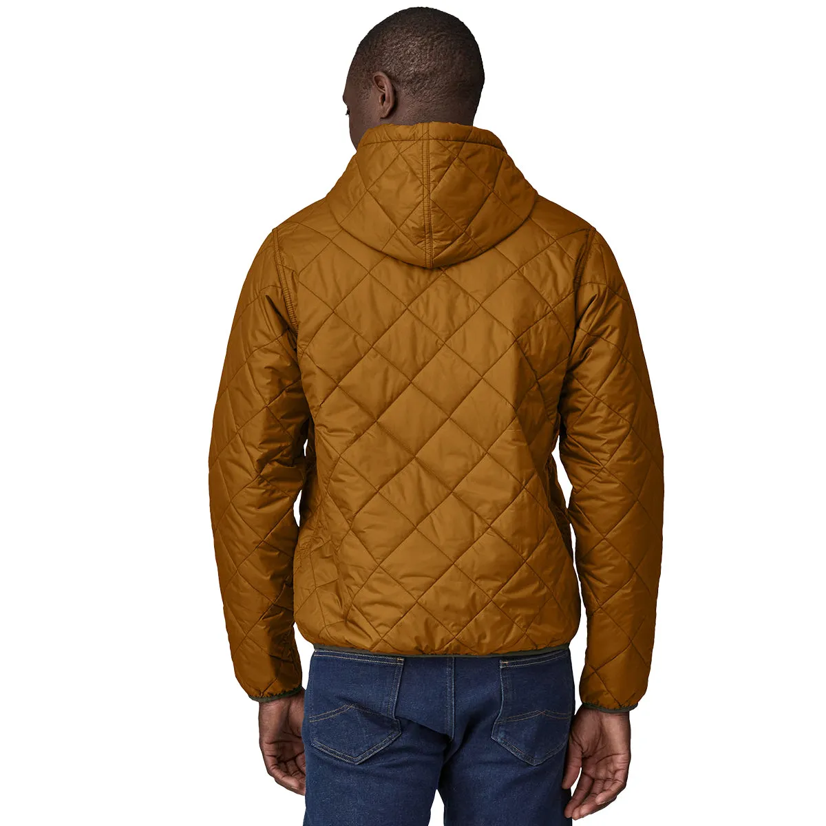 Patagonia Diamond Quilted Bomber Hooded Zip Jacket