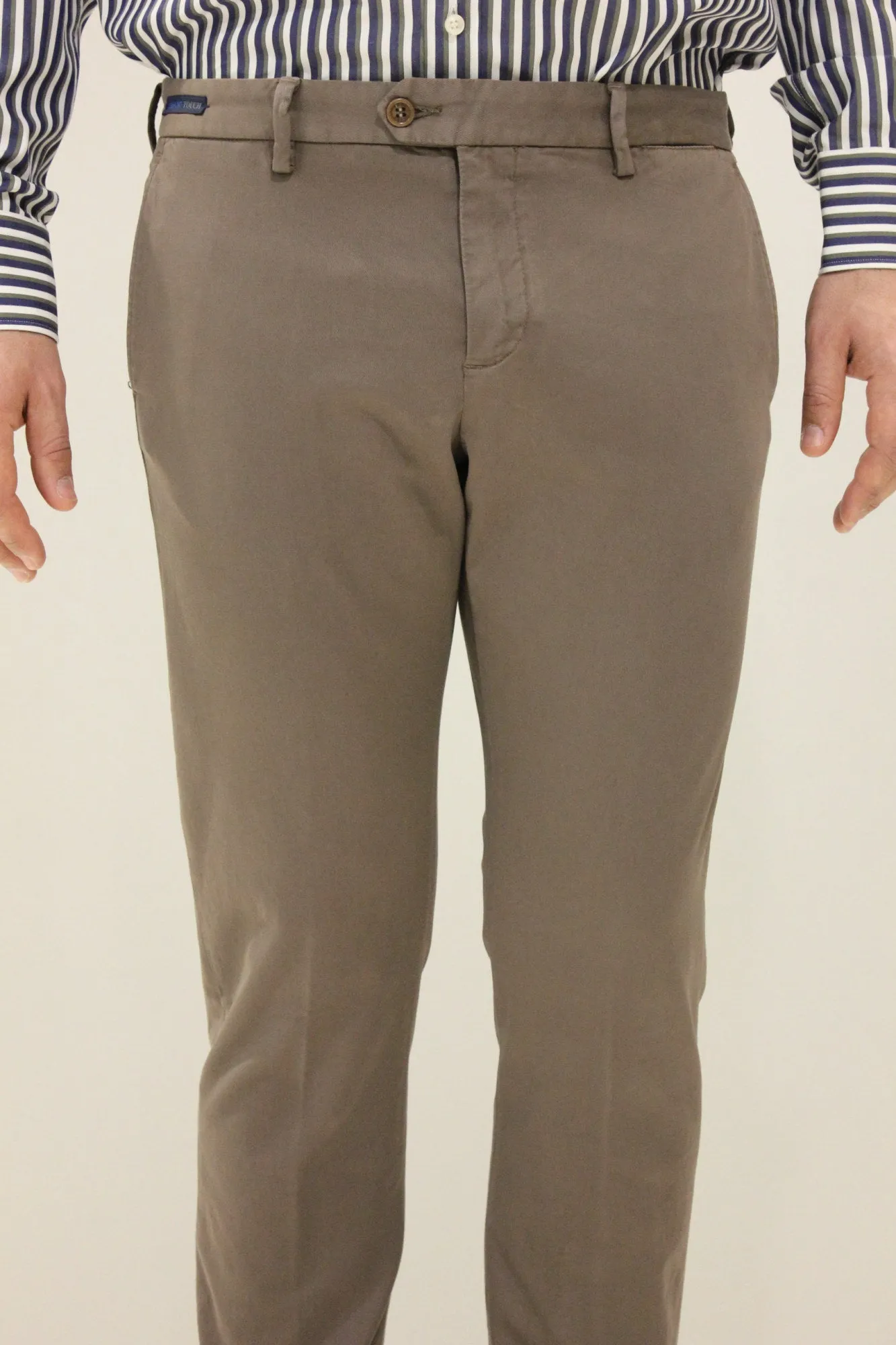 Paul & Shark Trousers Chino Shark Fit | Chocolate