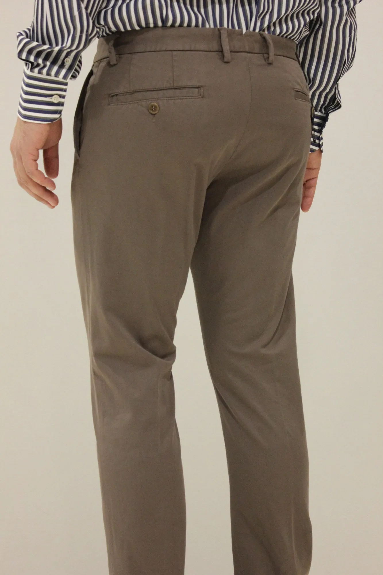 Paul & Shark Trousers Chino Shark Fit | Chocolate