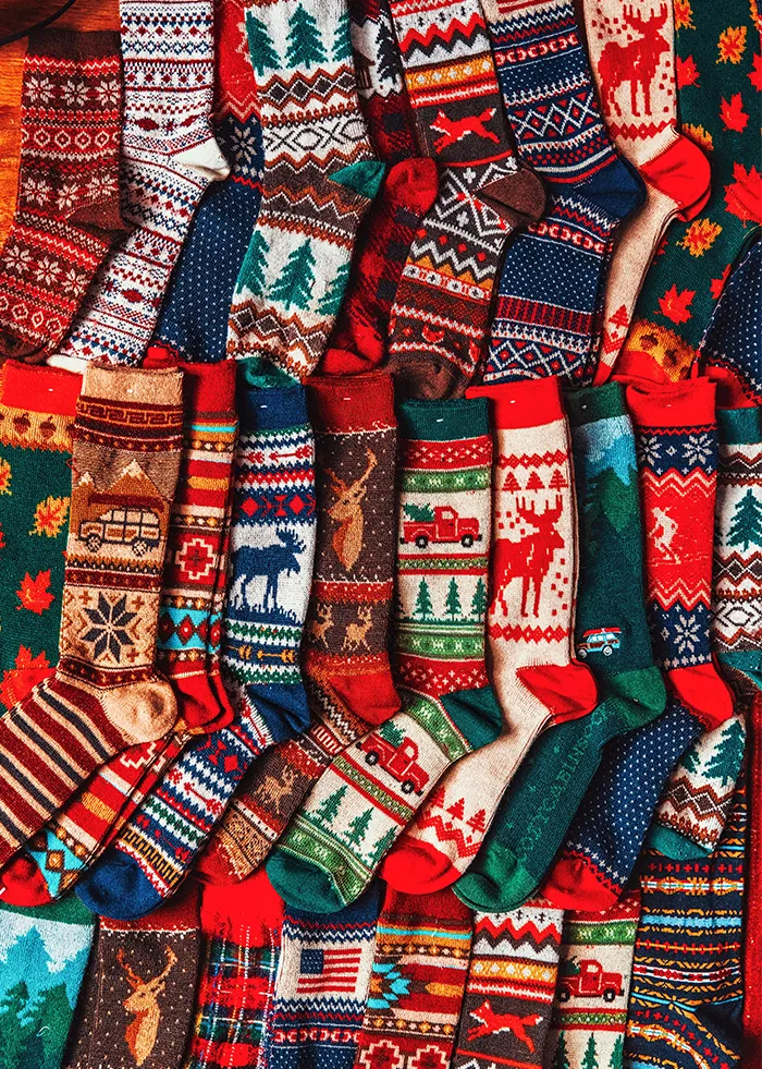 Santa's New Sleigh Socks