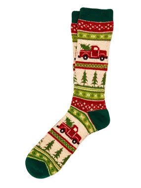 Santa's New Sleigh Socks