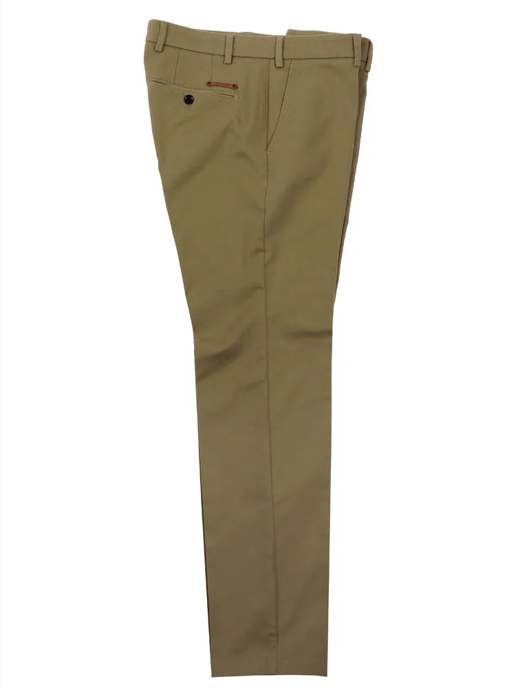 Slim  Fit Chino Trousers – Classic Khaki