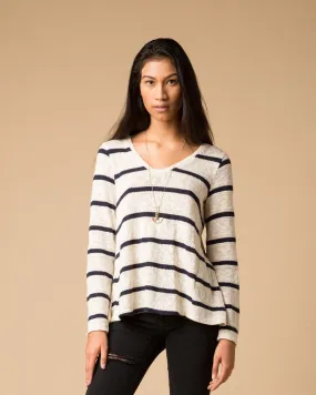 Splendid Striped Sweater | Flyback Sweater