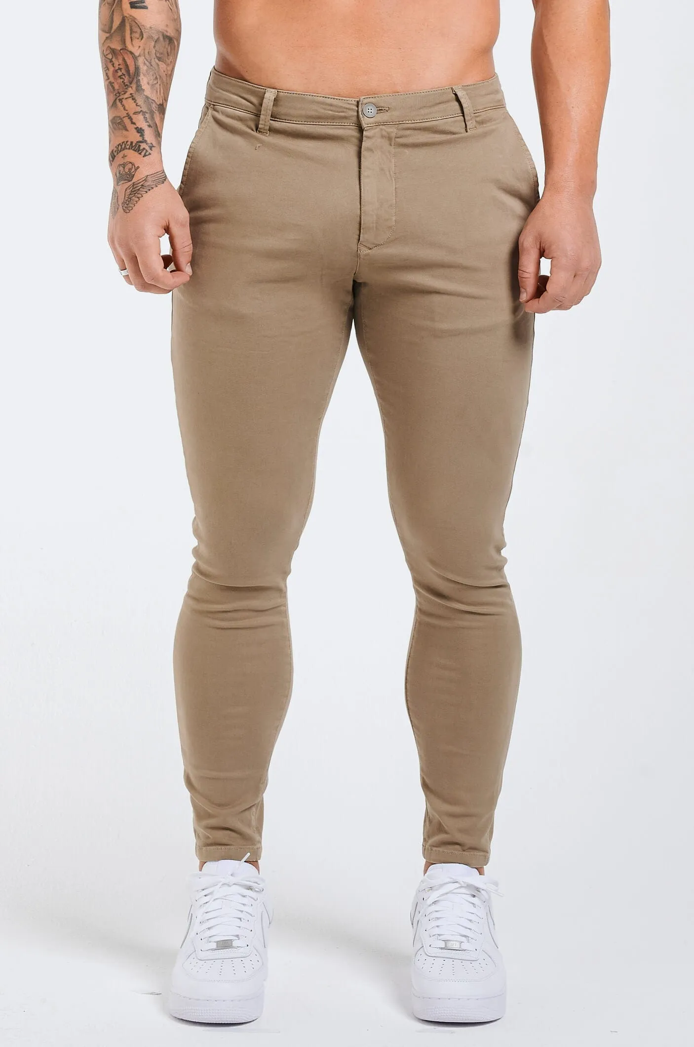 SPRAY-ON STRETCH CHINO - DEEP SAGE