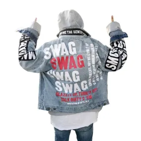 Swag Swag Swag Denim Jacket