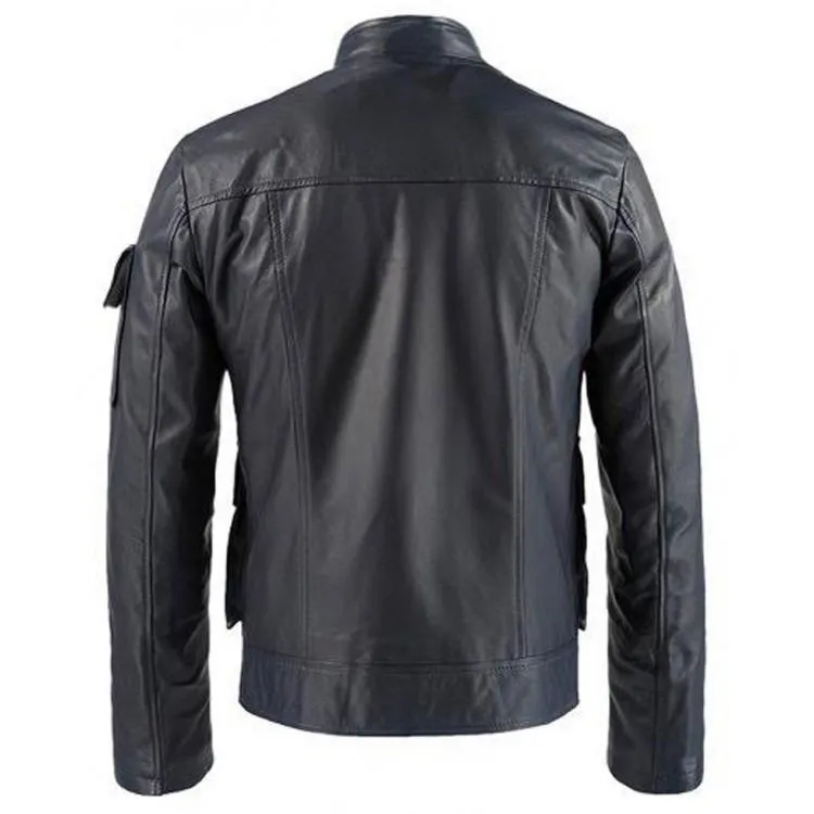 The Empire Strikes Back Han Solo Black Leather Jacket