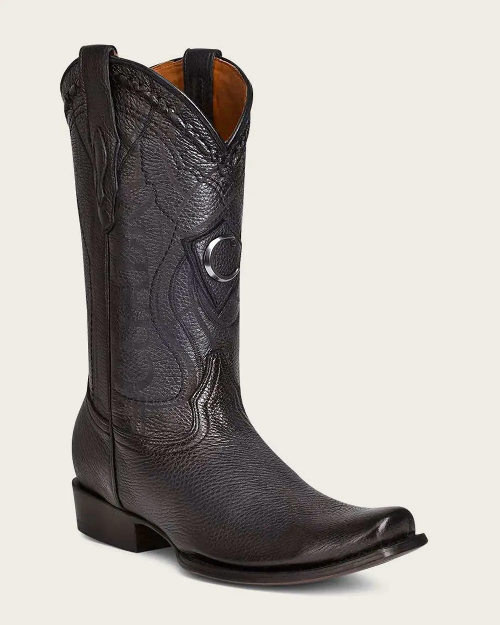 Western black deer boot