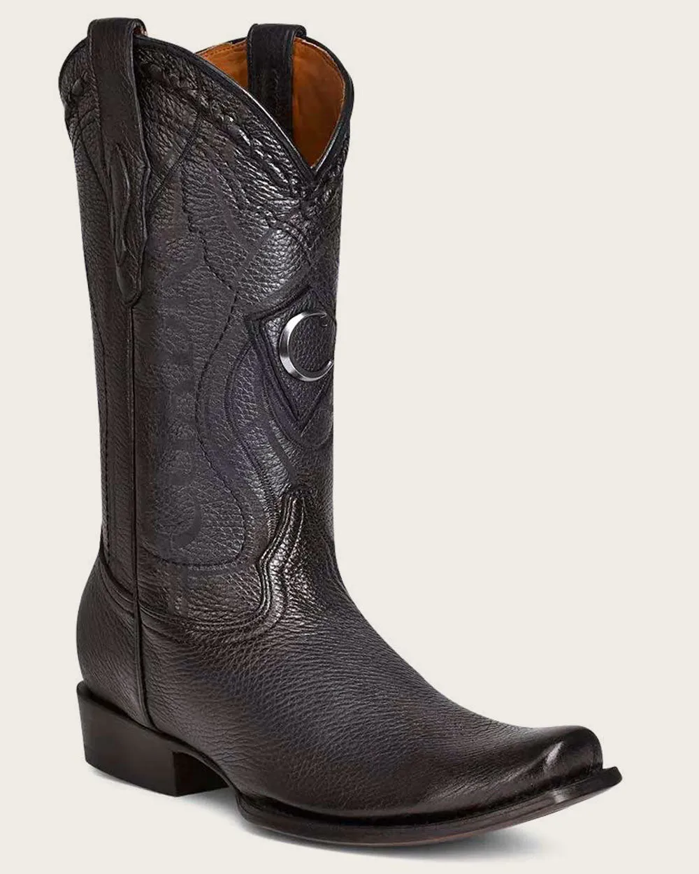 Western black deer boot