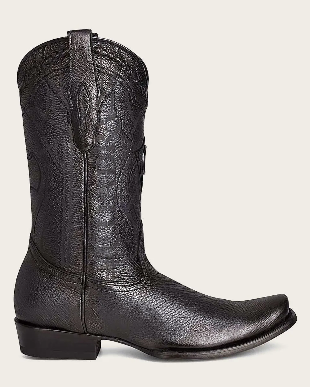 Western black deer boot