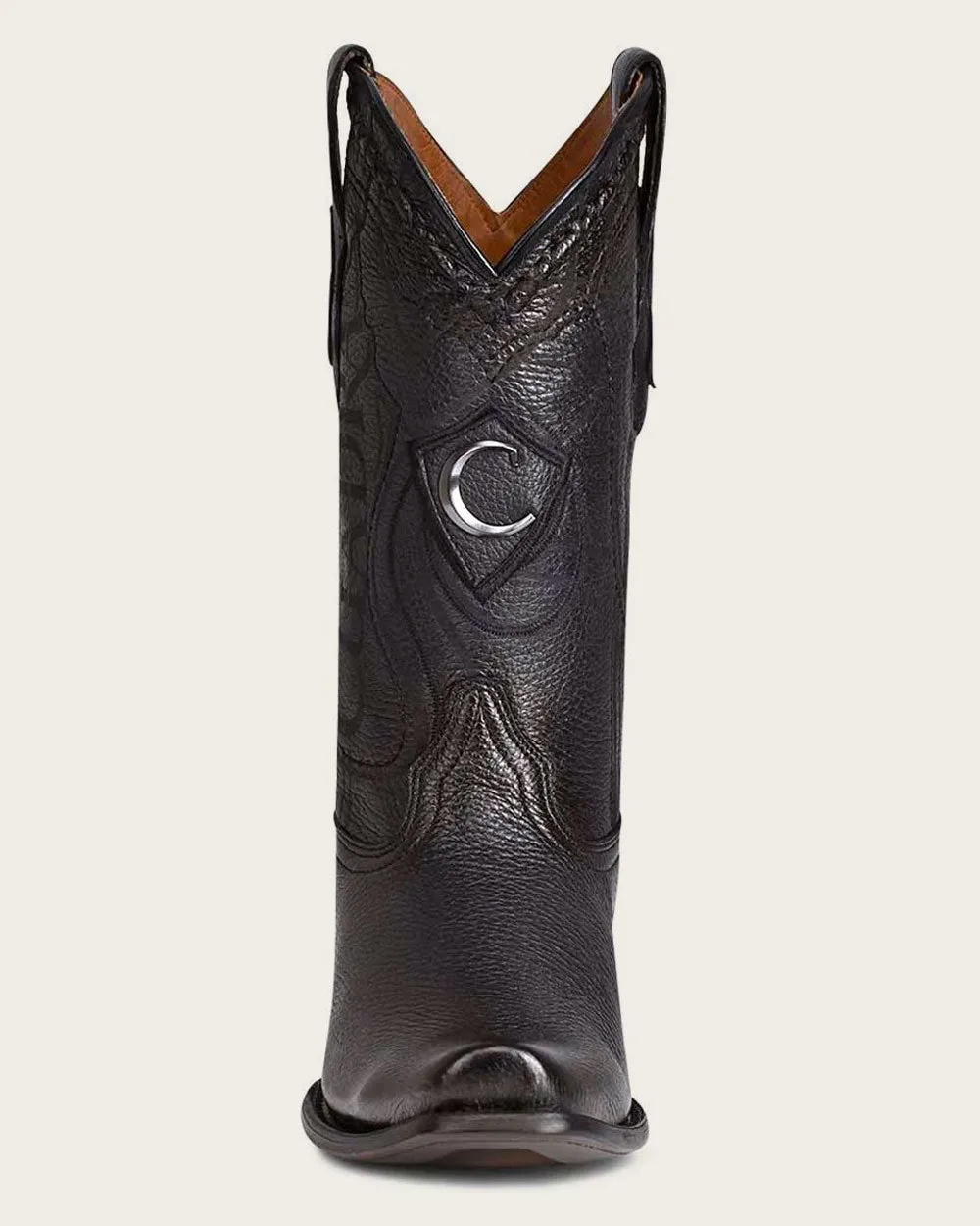 Western black deer boot